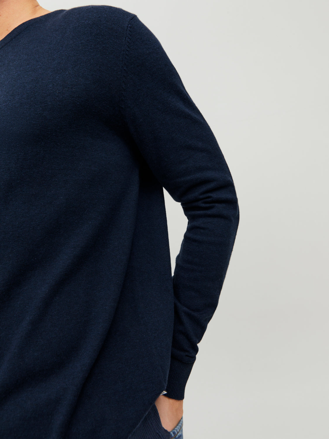JJEEMIL Pullover - Navy Blazer